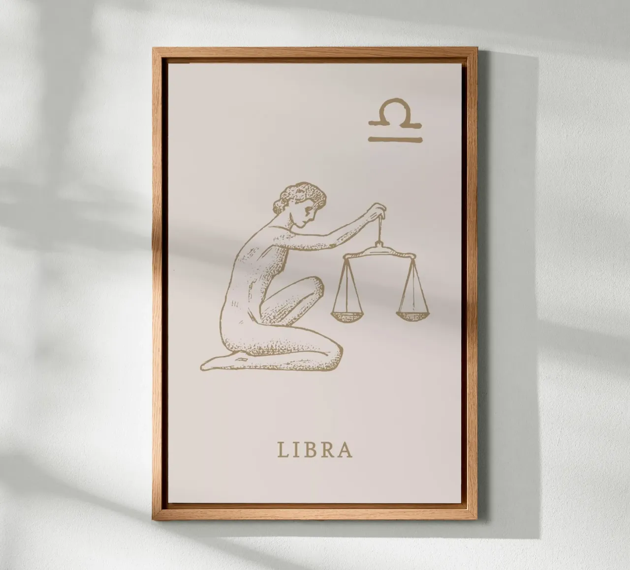 Libra canvas van Flora & Fauna