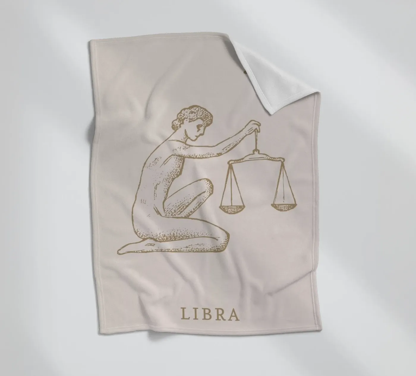Libra plaid polaire de Flora & Fauna