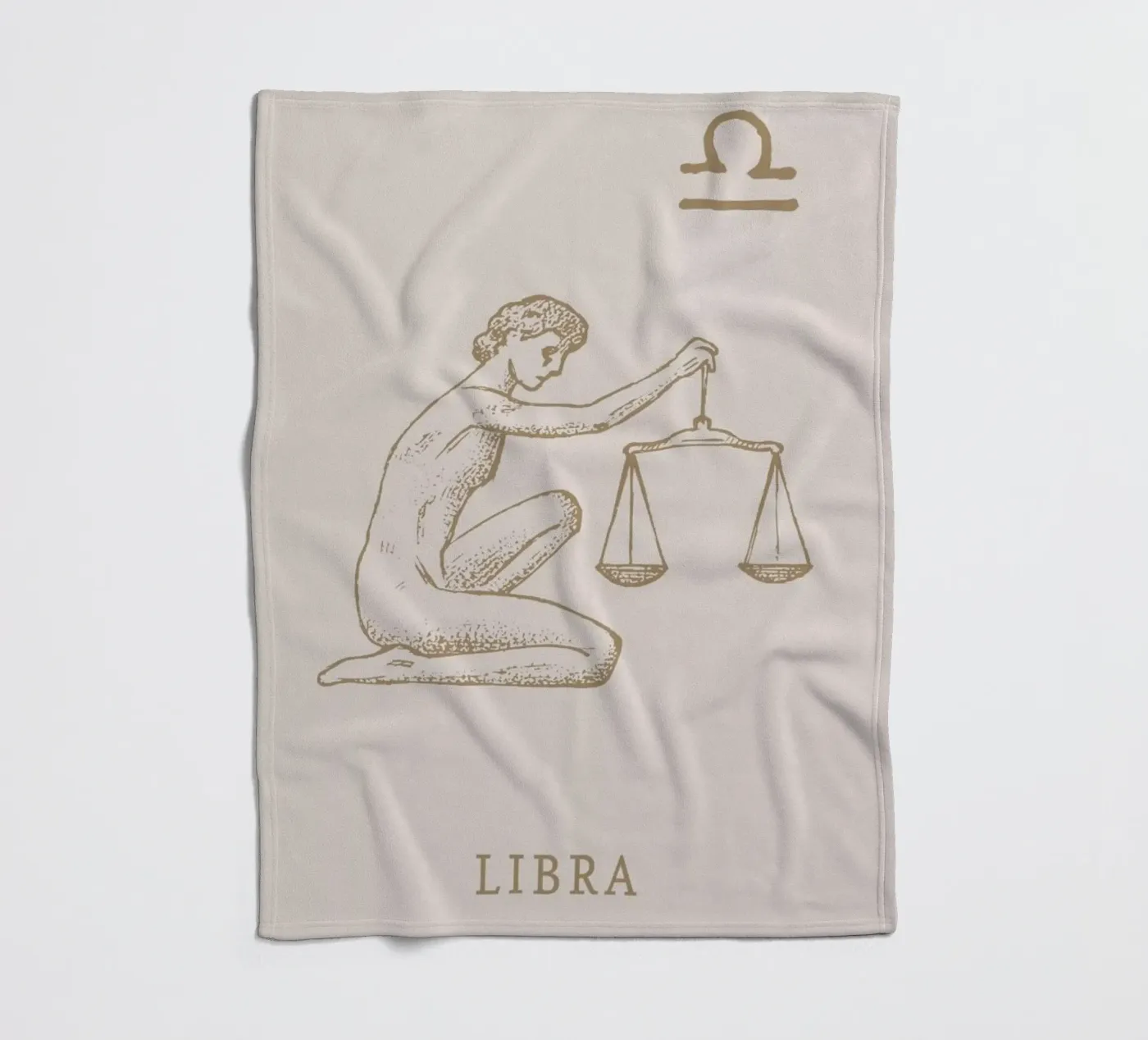 Libra plaid polaire de Flora & Fauna
