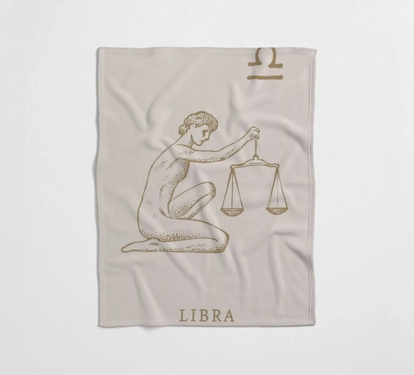 Libra plaid polaire de Flora & Fauna