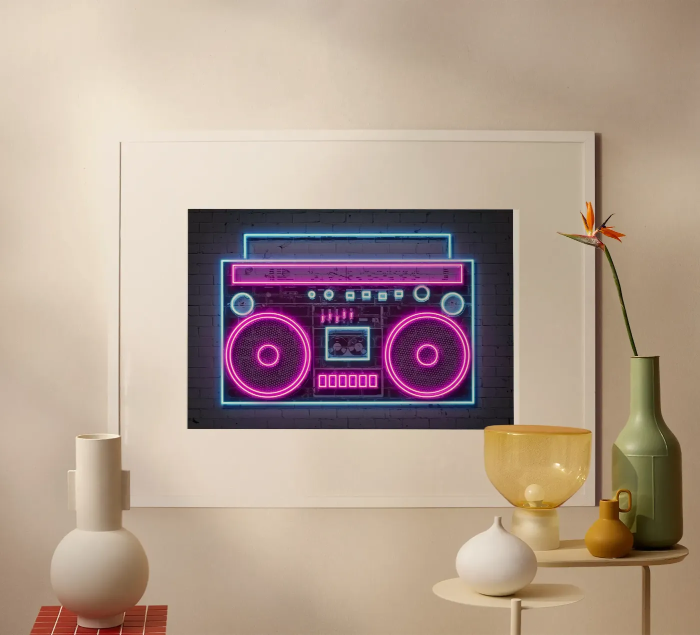 Boom Box poster da Octavian