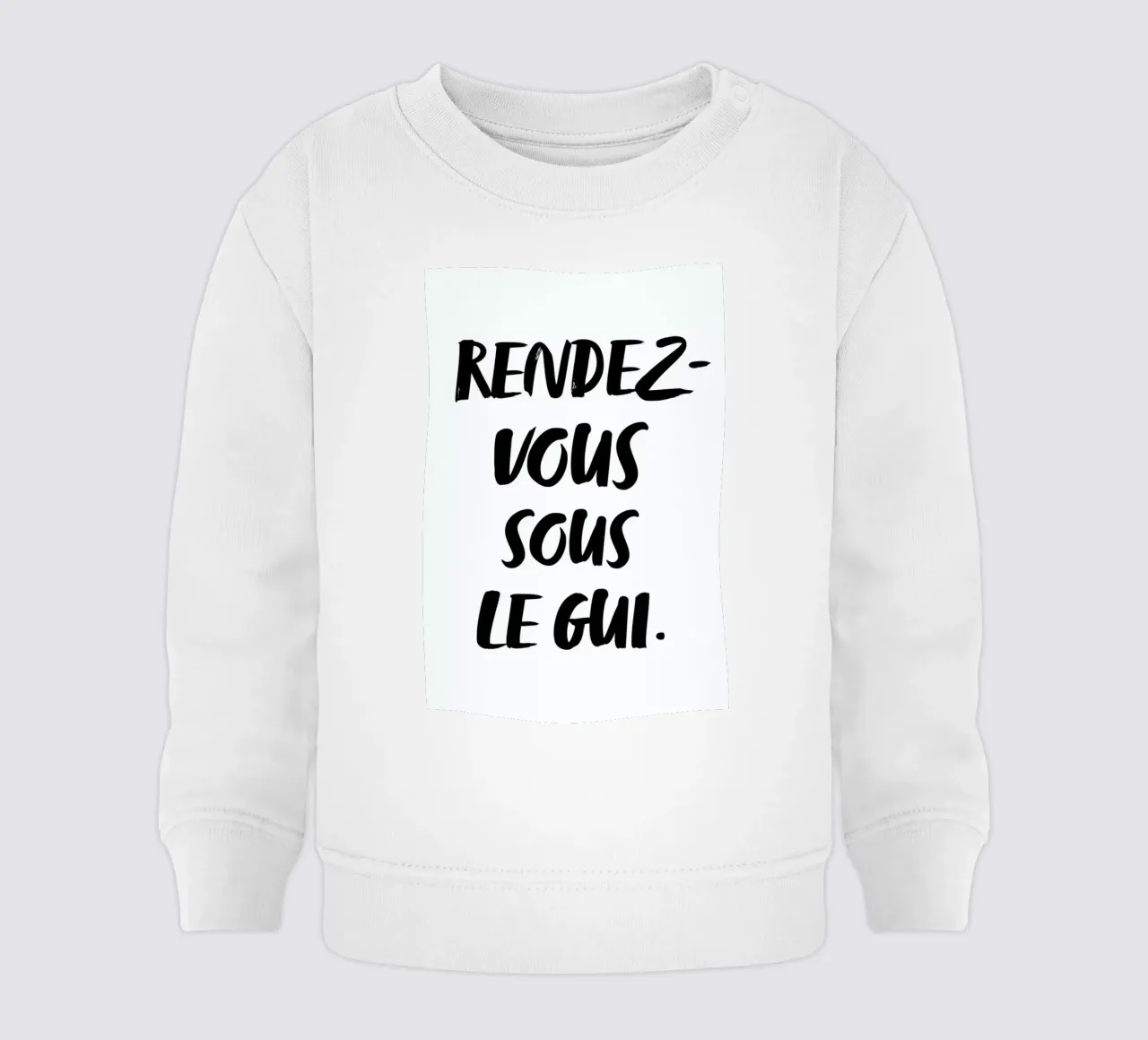 Rendez-vous sous le gui felpa neonato da daylight design studio