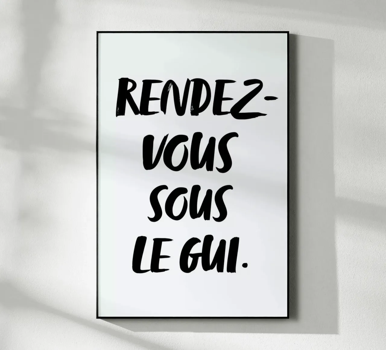 Rendez-vous sous le gui plexiglass da daylight design studio