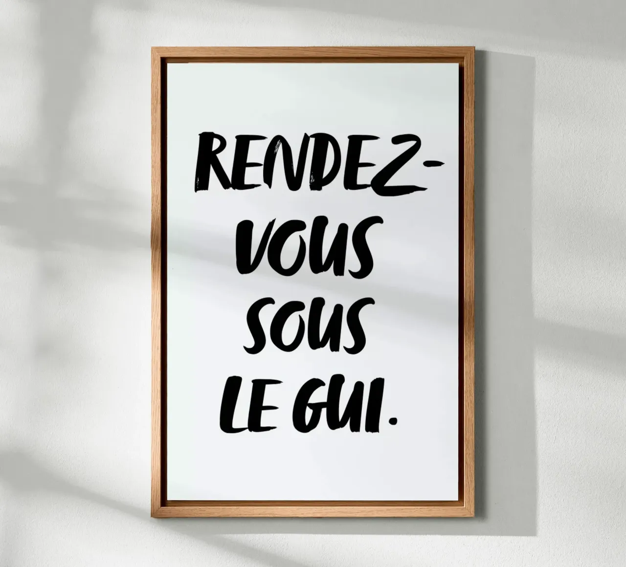 Rendez-vous sous le gui alluminio dibond da daylight design studio