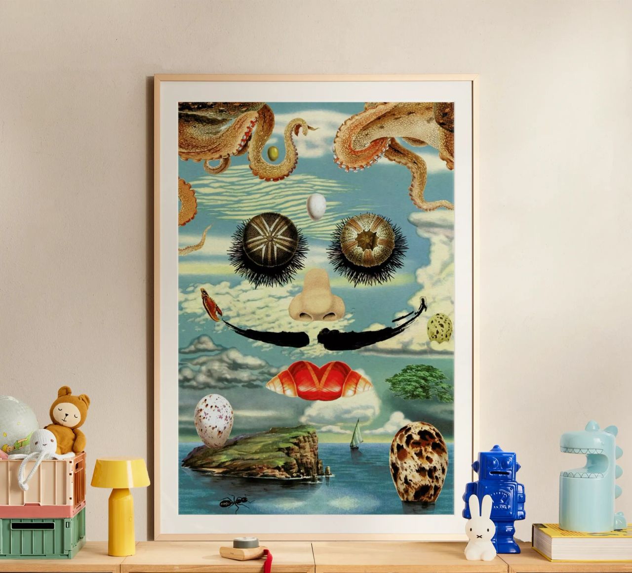 Dali & The Sea Urchins poster de Kolorama