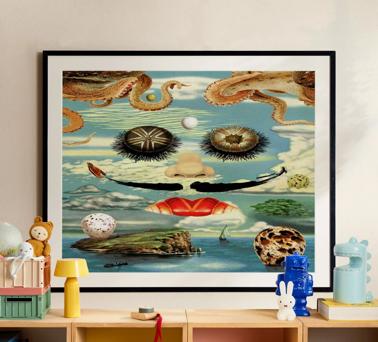 Dali & The Sea Urchins poster de Kolorama