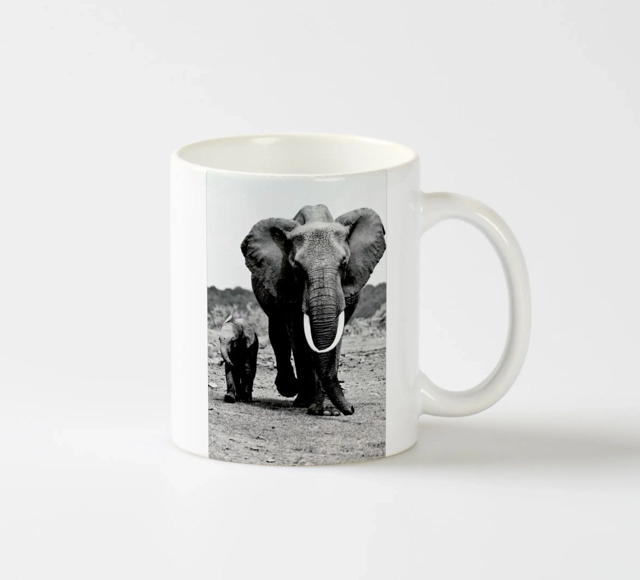 Big and Little tazza in ceramica da Natural Kingdom