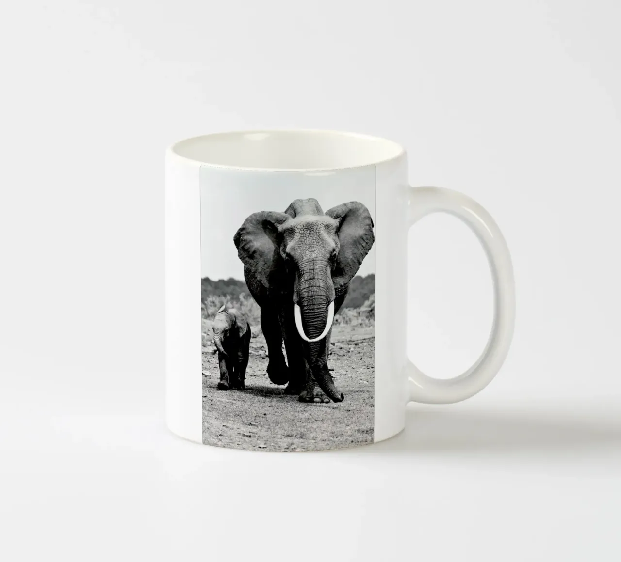 Big and Little Keramik Tasse von Natural Kingdom