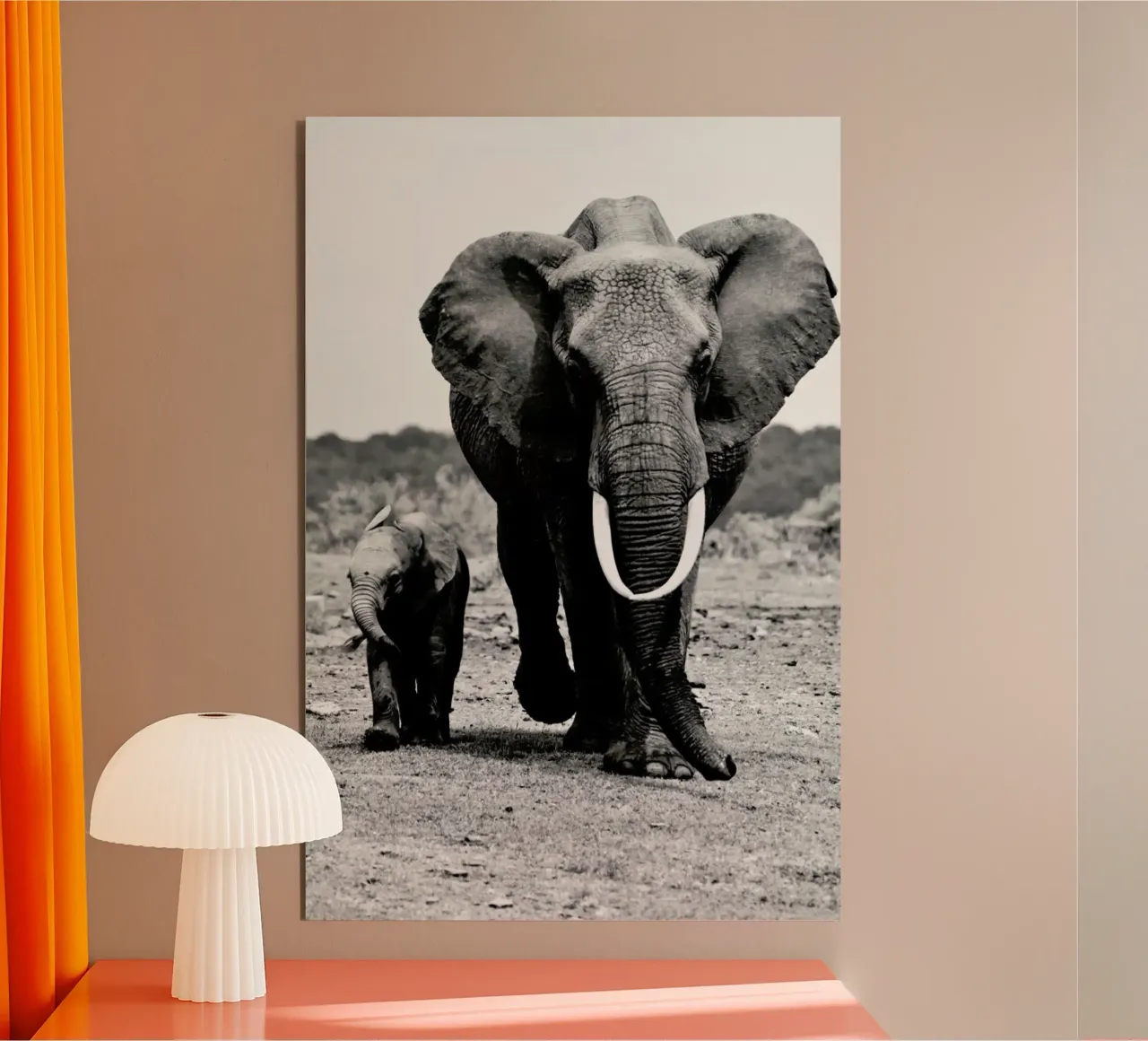 Big and Little alluminio dibond da Natural Kingdom