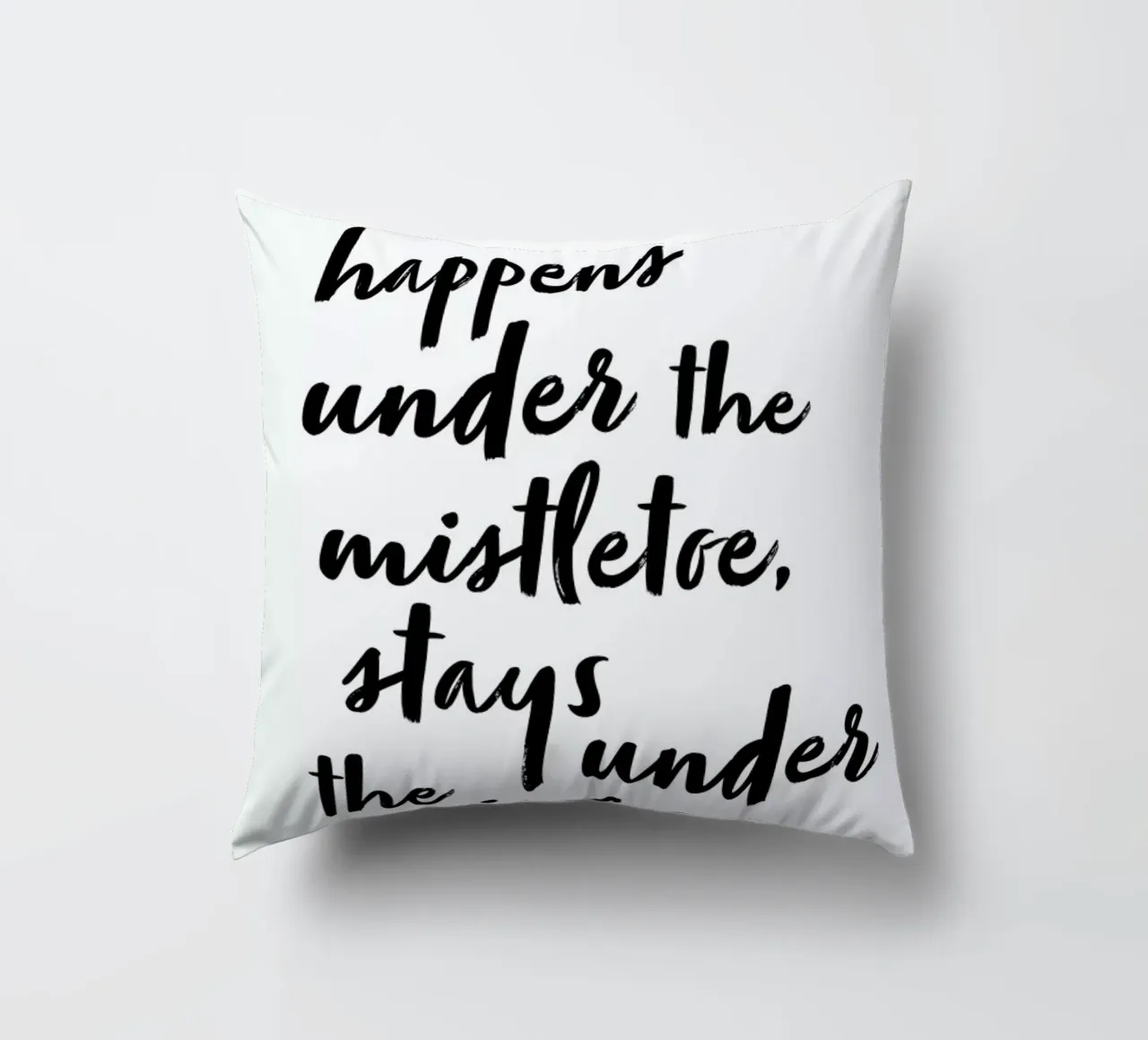 Under the Mistletoe cuscino da daylight design studio
