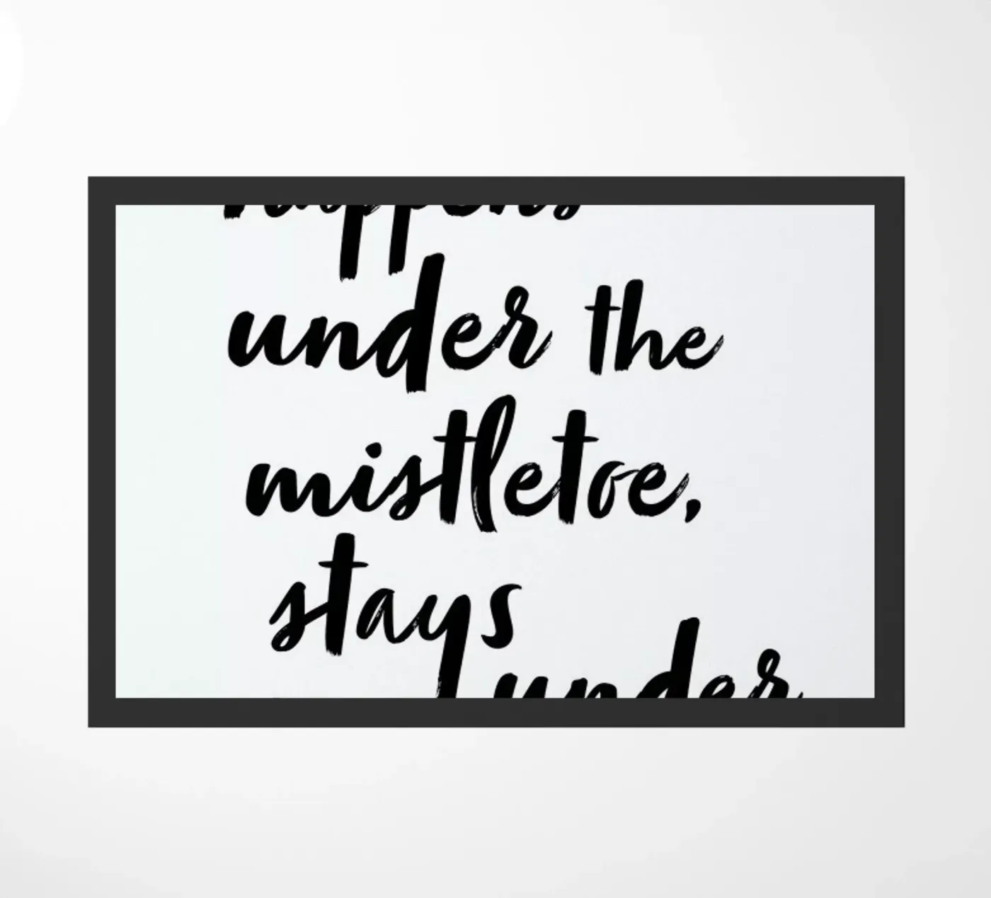 Under the Mistletoe zerbino da daylight design studio