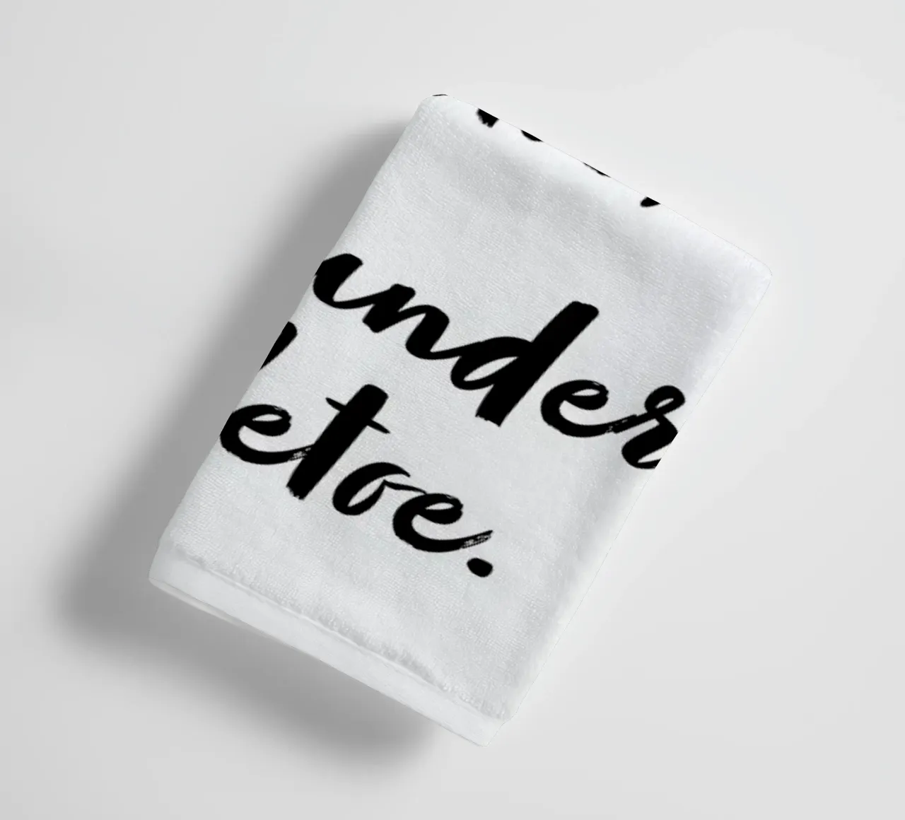 Under the Mistletoe asciugamano da bagno da daylight design studio