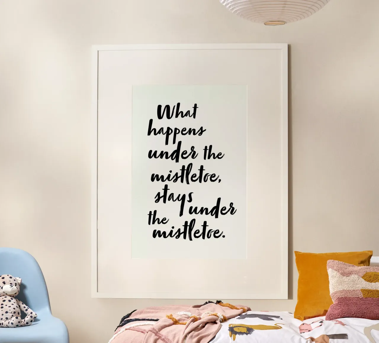 Under the Mistletoe carta hahnemühle da daylight design studio
