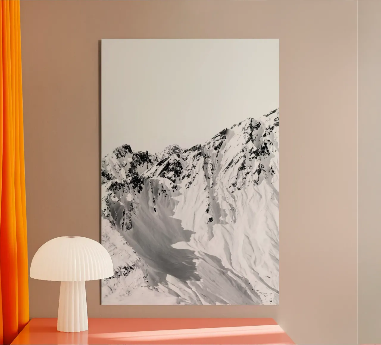 Close to the Edge alluminio dibond da Victoria Frost