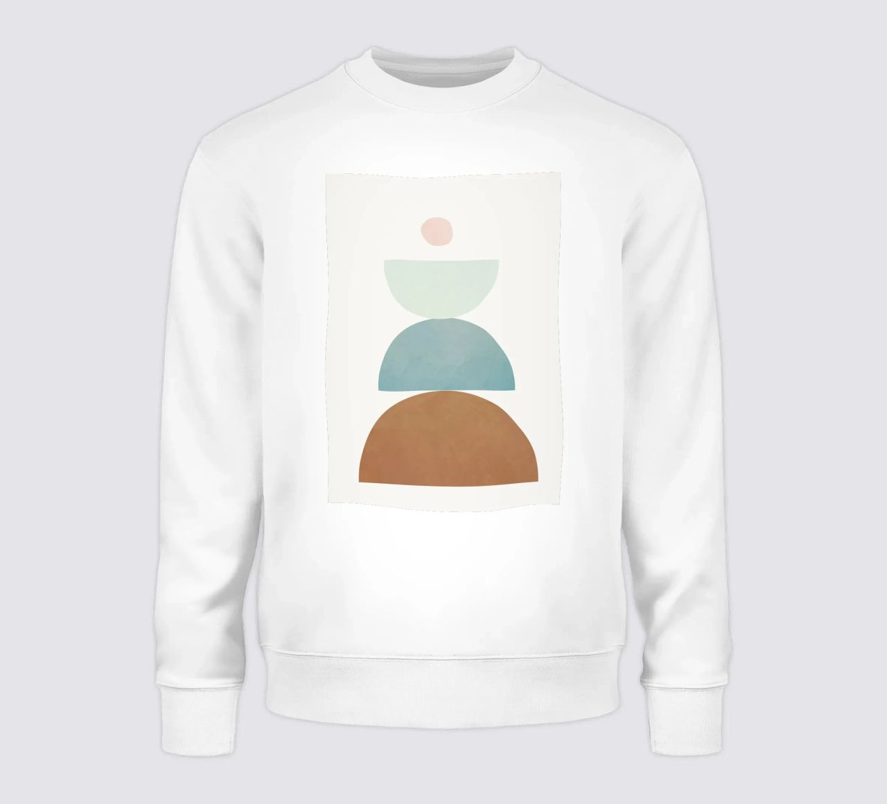 Soft Abstract Shapes 10 felpa da Flow Line