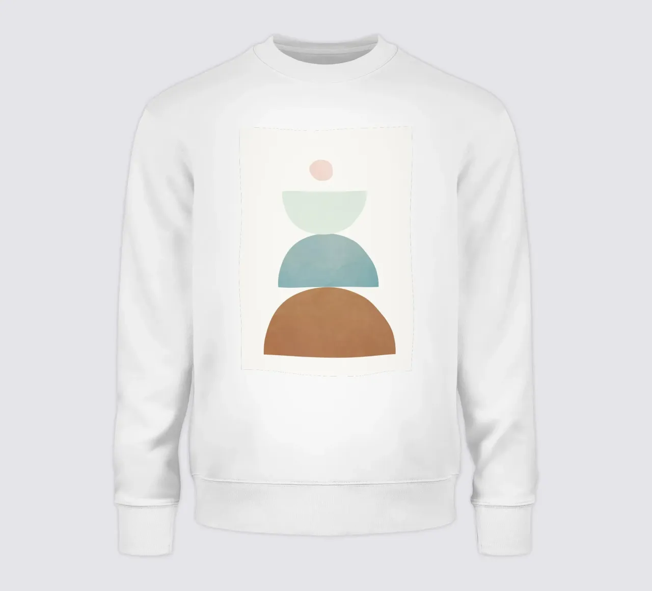 Soft Abstract Shapes 10 felpa da Flow Line