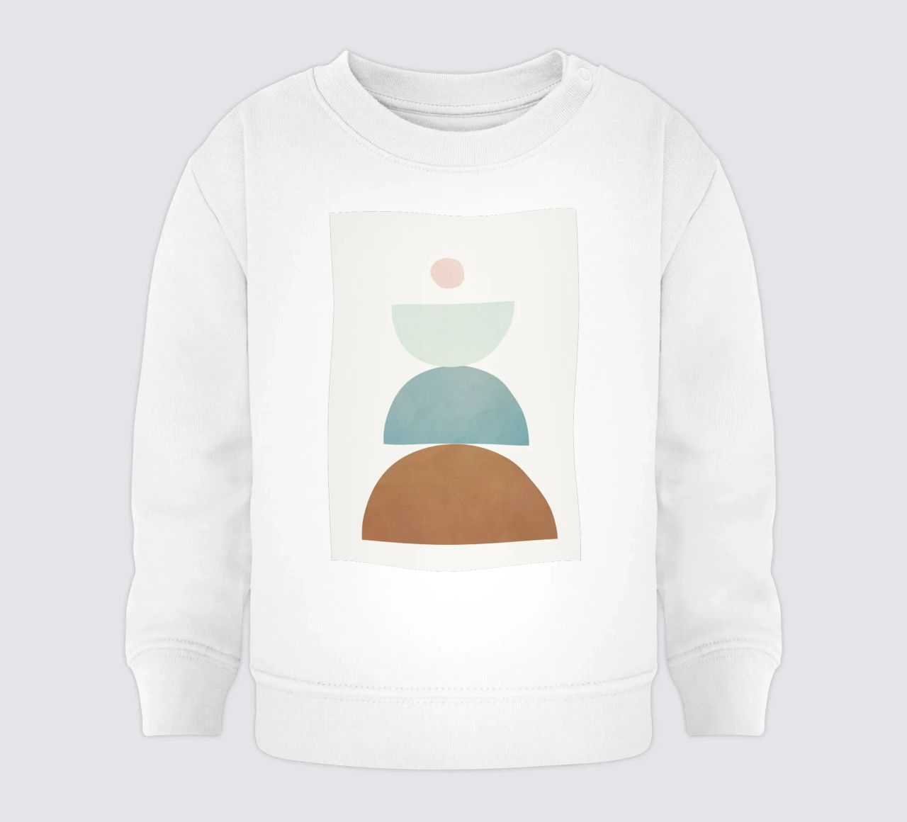 Soft Abstract Shapes 10 felpa neonato da Flow Line