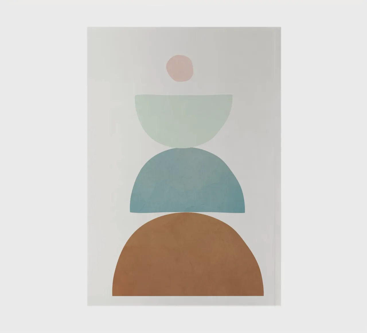 Soft Abstract Shapes 10 notebook by Flow Line