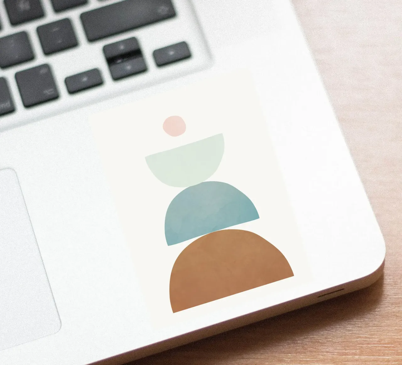 Soft Abstract Shapes 10 adesivo da Flow Line