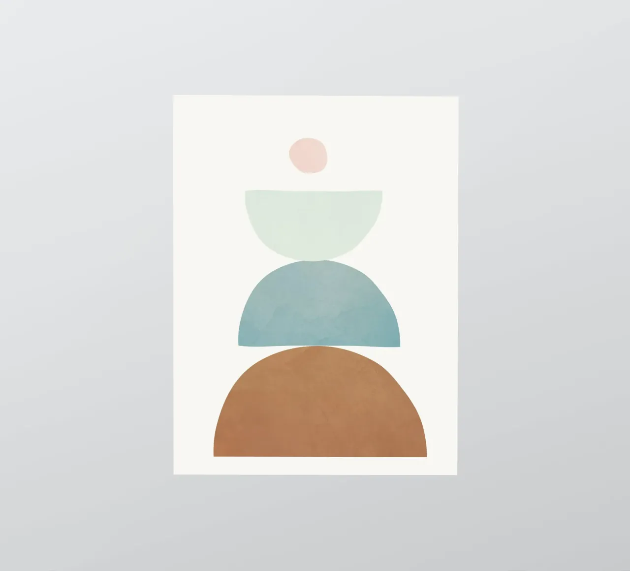 Soft Abstract Shapes 10 adesivo da Flow Line