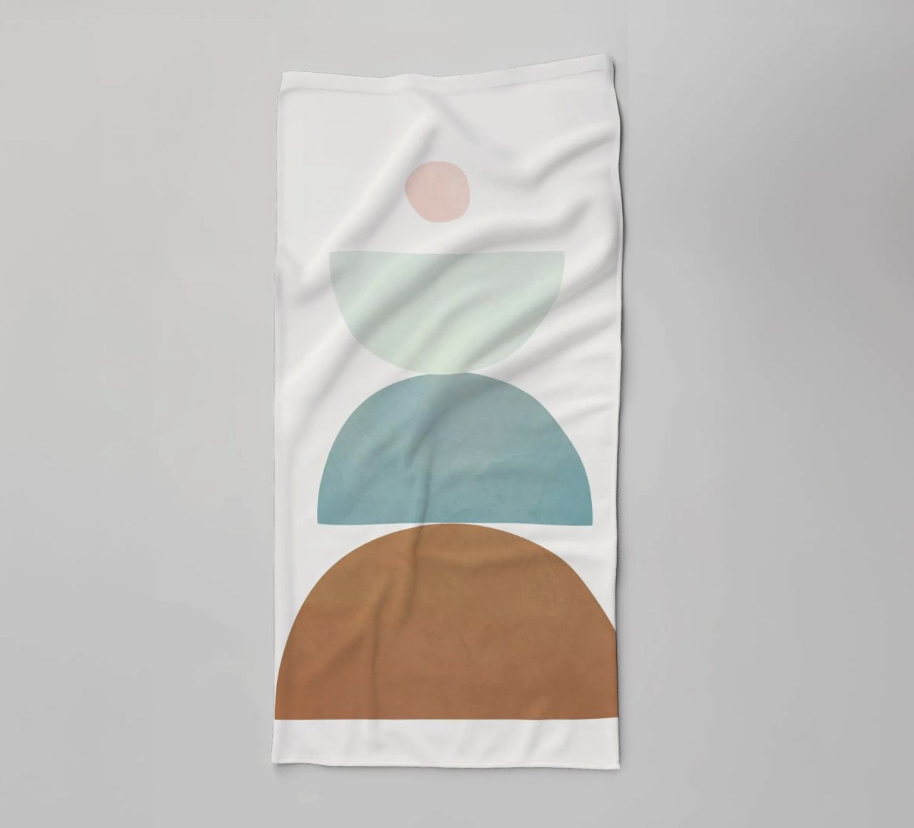 Soft Abstract Shapes 10 asciugamano da bagno da Flow Line