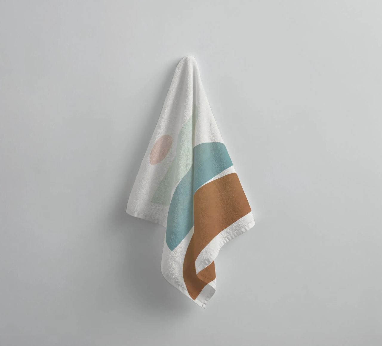 Soft Abstract Shapes 10 asciugamano da bagno da Flow Line