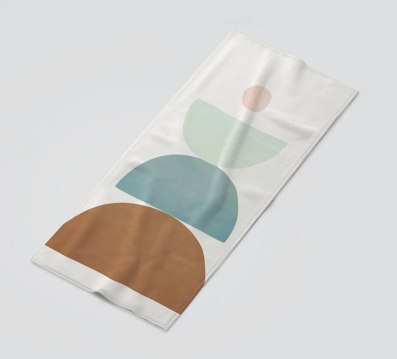 Soft Abstract Shapes 10 toalla de playa de Flow Line