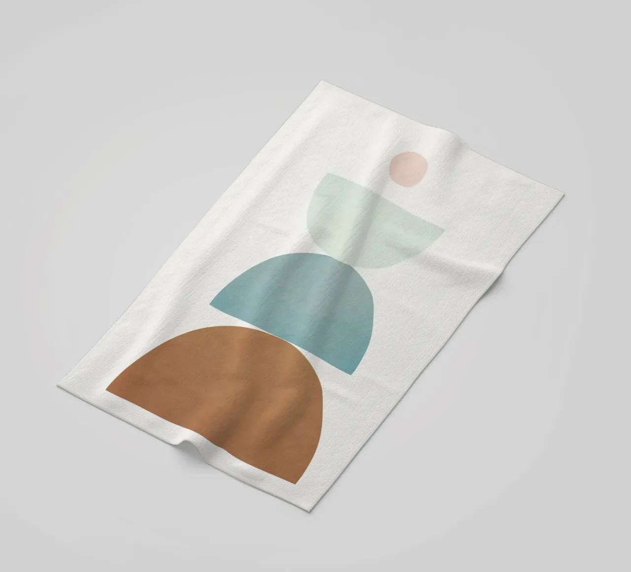 Soft Abstract Shapes 10 toalla de playa de Flow Line