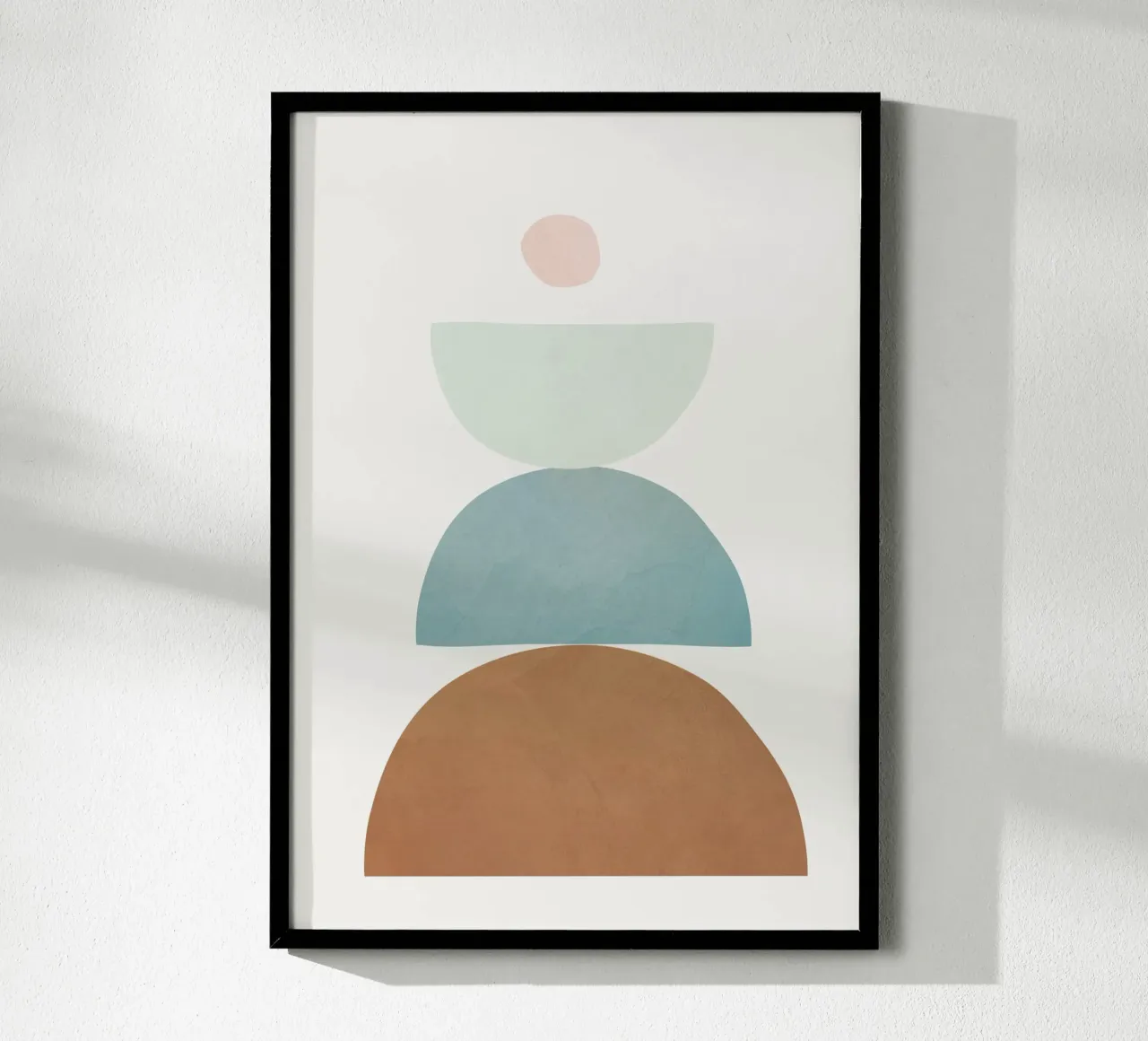 Soft Abstract Shapes 10 poster da Flow Line