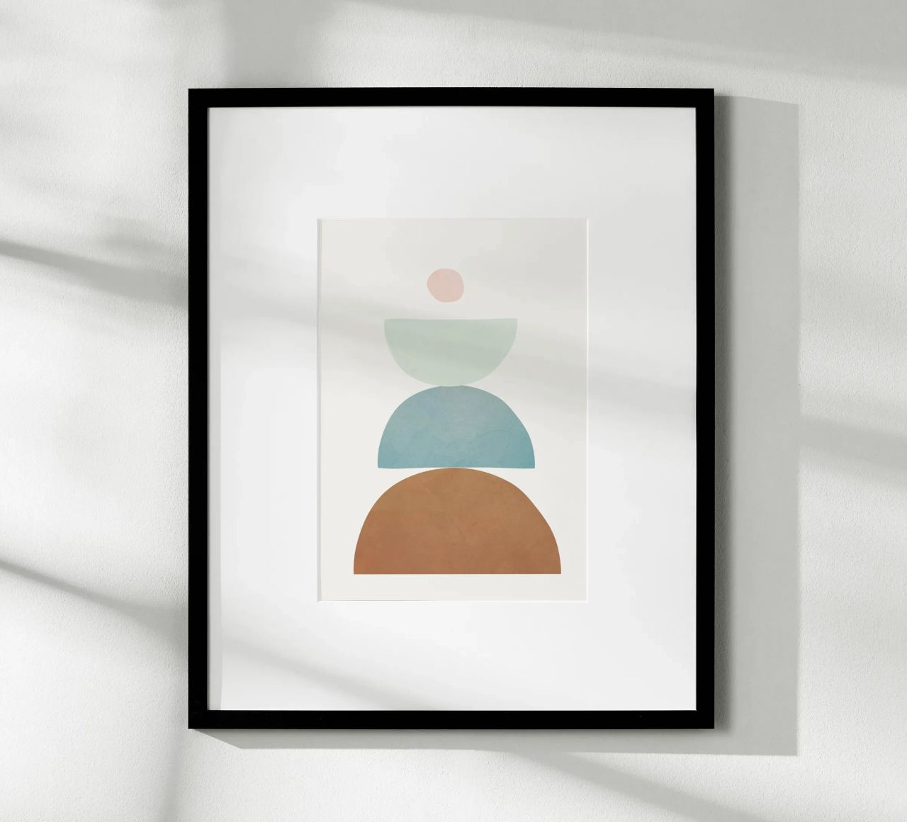 Soft Abstract Shapes 10 carta hahnemühle da Flow Line