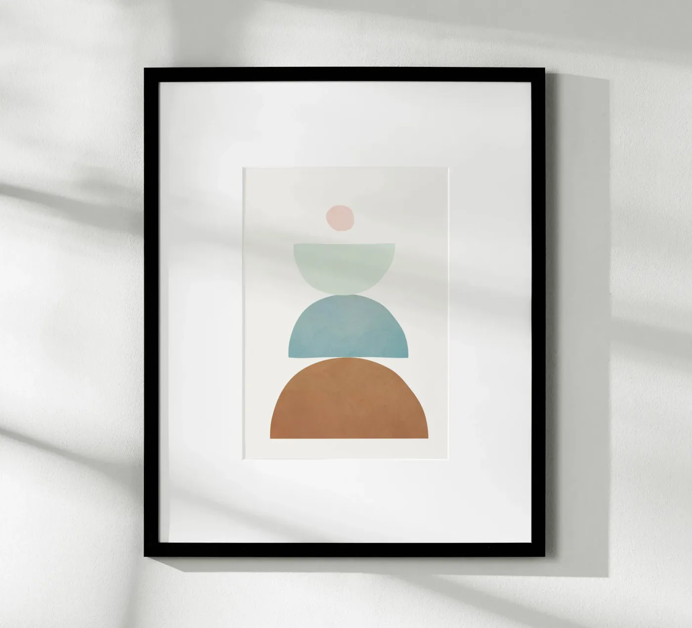 Soft Abstract Shapes 10 poster da Flow Line