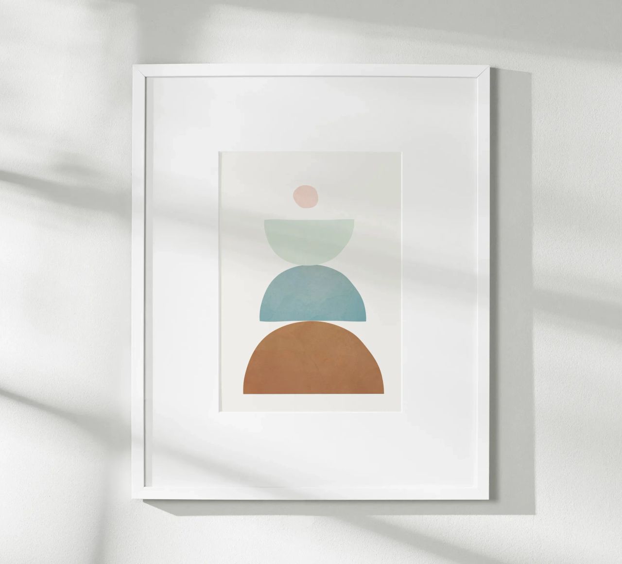 Soft Abstract Shapes 10 carta hahnemühle da Flow Line