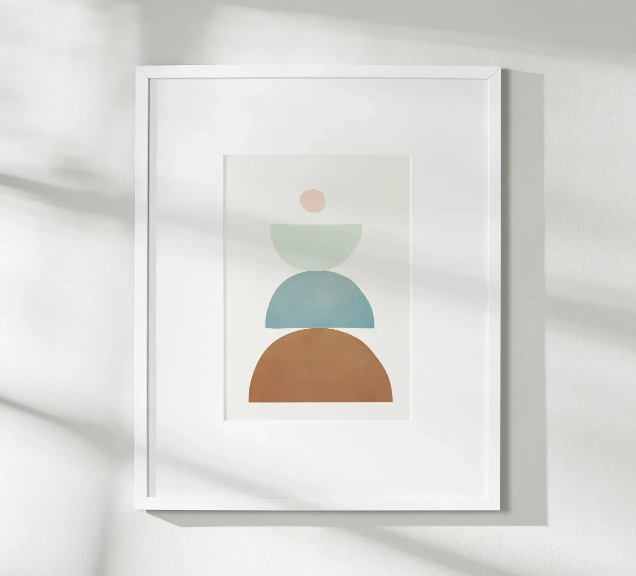 Soft Abstract Shapes 10 poster da Flow Line