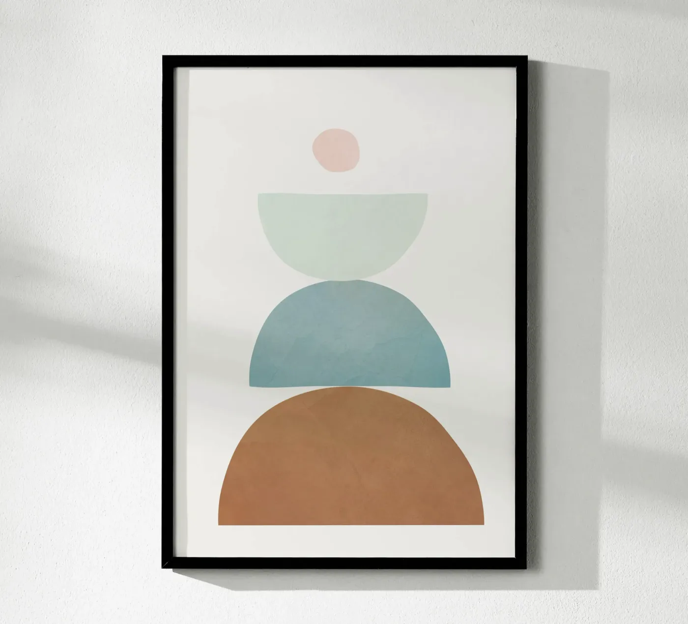 Soft Abstract Shapes 10 poster da Flow Line