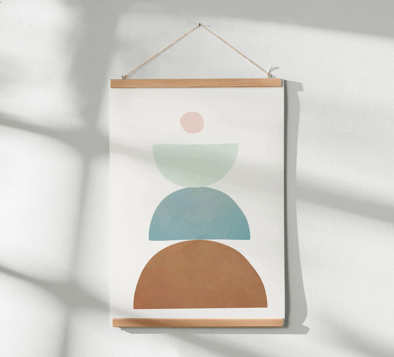Soft Abstract Shapes 10 carta hahnemühle da Flow Line