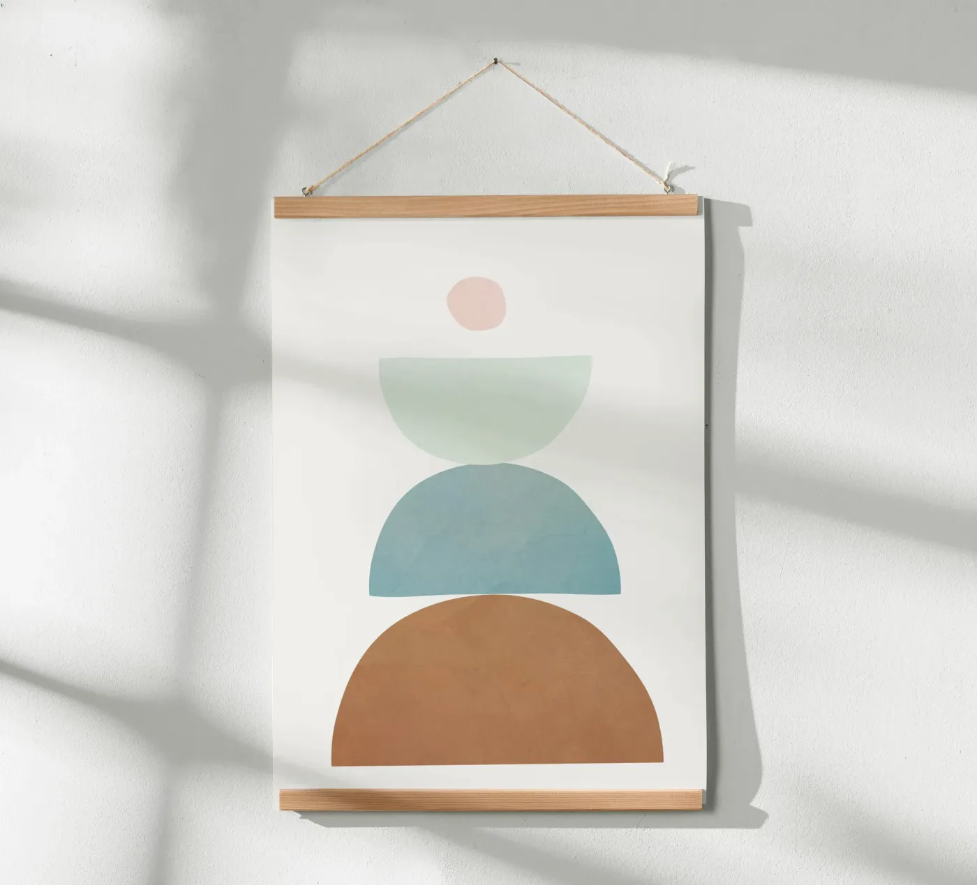 Soft Abstract Shapes 10 poster da Flow Line