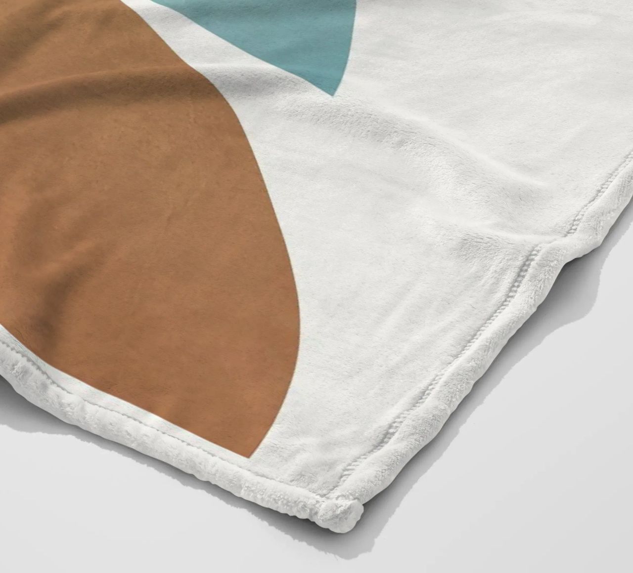 Soft Abstract Shapes 10 coperta in pile da Flow Line