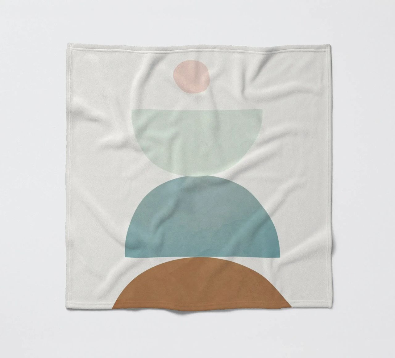 Soft Abstract Shapes 10 coperta in pile da Flow Line