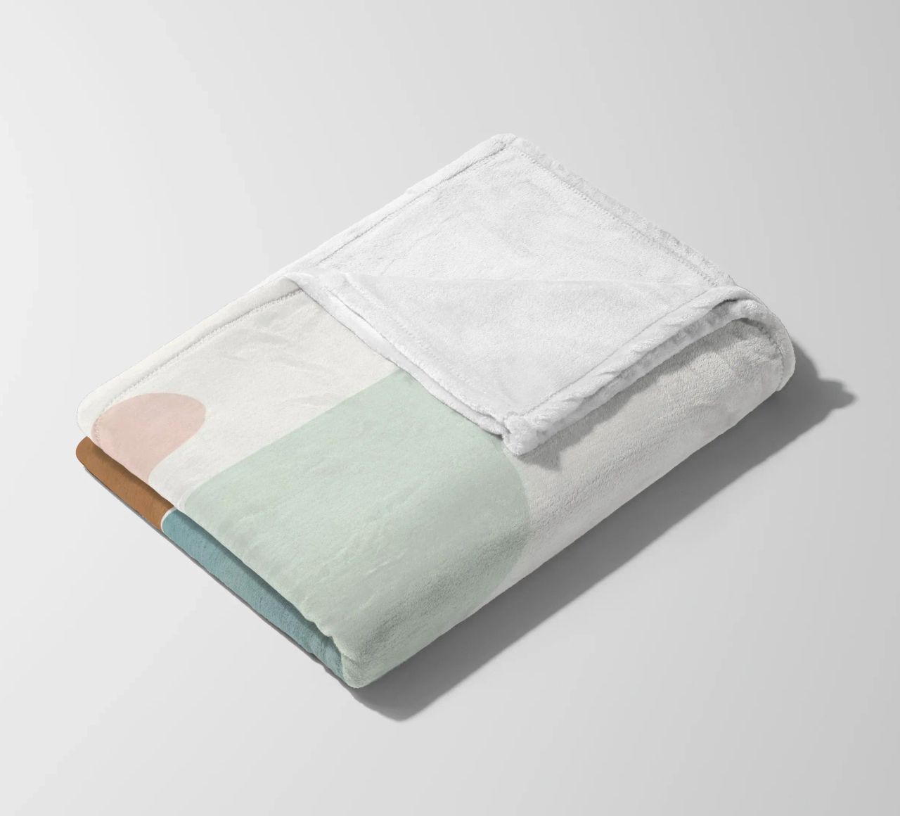 Soft Abstract Shapes 10 coperta in pile da Flow Line