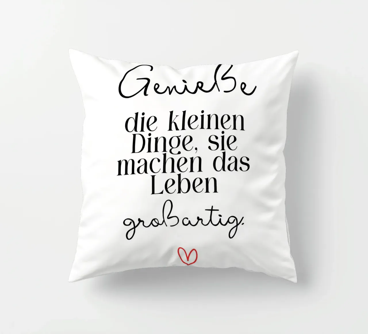 Die kleinen Dinge cuscino da BAINAI QUOTES