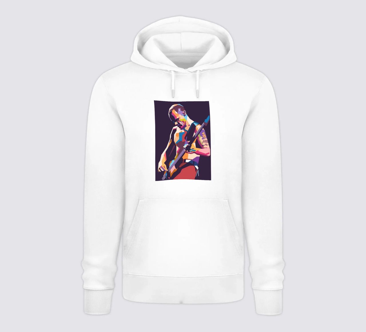 Flea RHCP pop art style felpa con cappuccio da Hantamrata