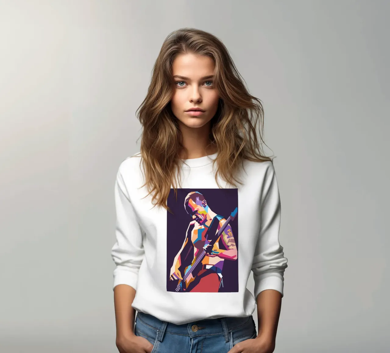 Flea RHCP pop art style sweat de Hantamrata