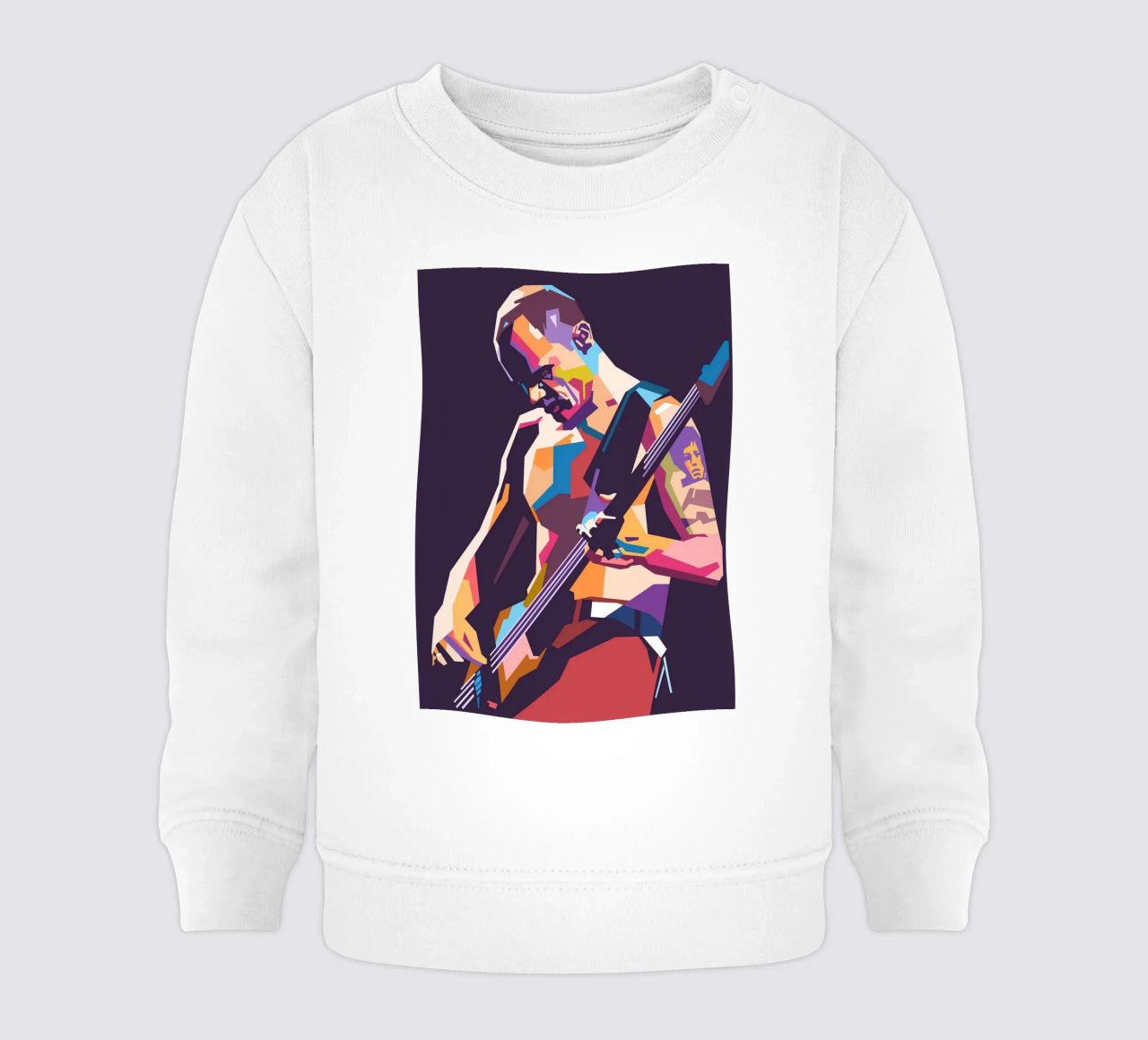 Flea RHCP pop art style felpa neonato da Hantamrata