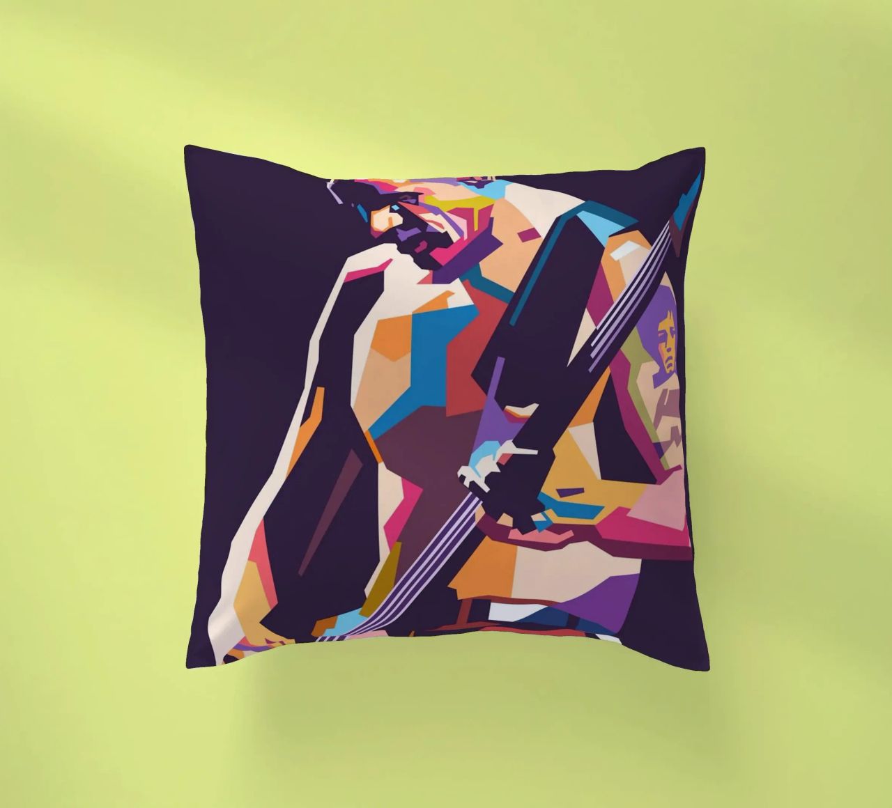 Flea RHCP pop art style cuscino da Hantamrata