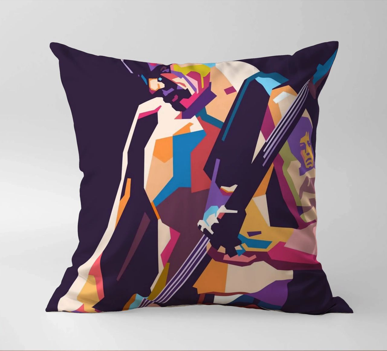 Flea RHCP pop art style cuscino da Hantamrata