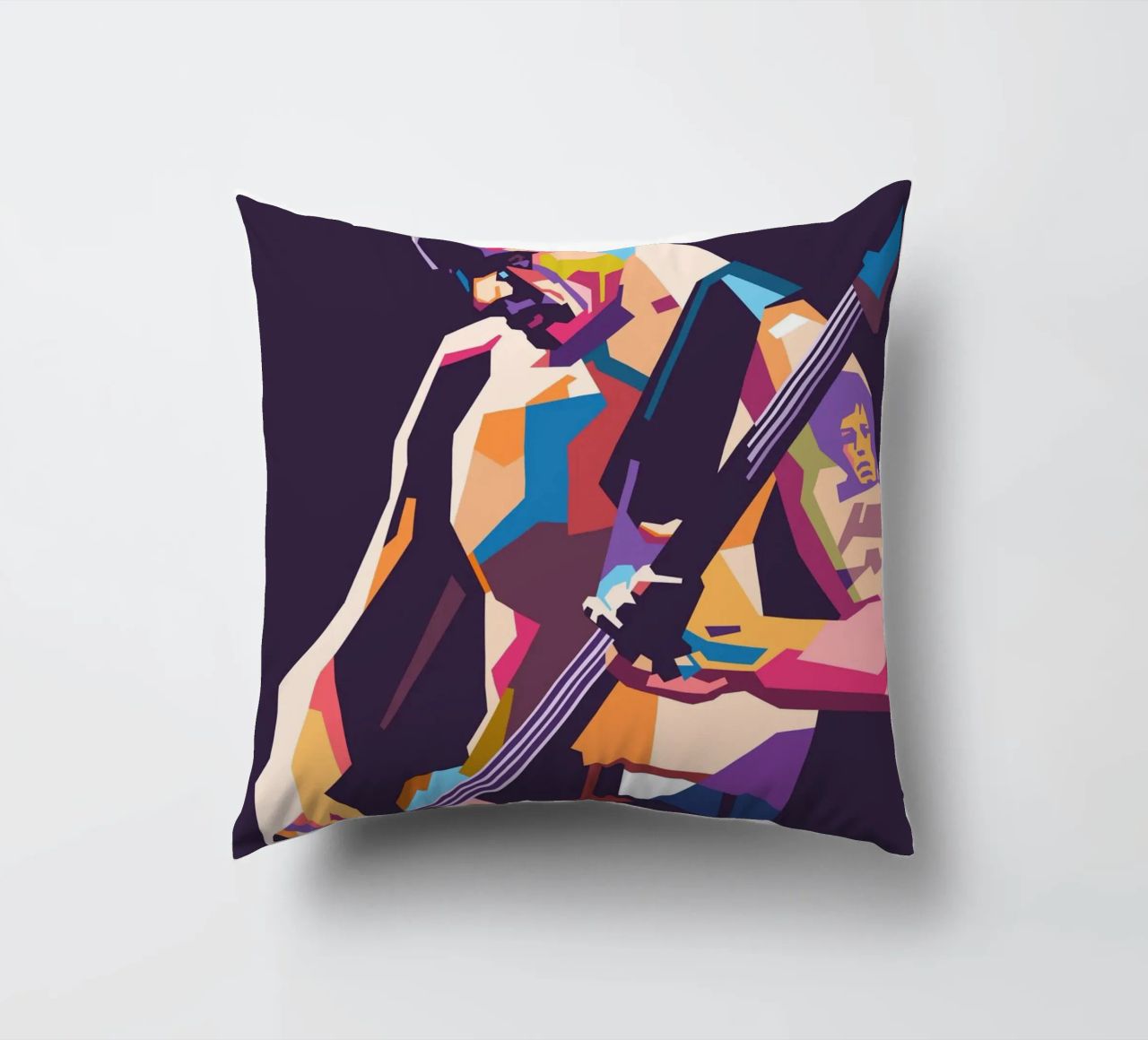 Flea RHCP pop art style cuscino da Hantamrata