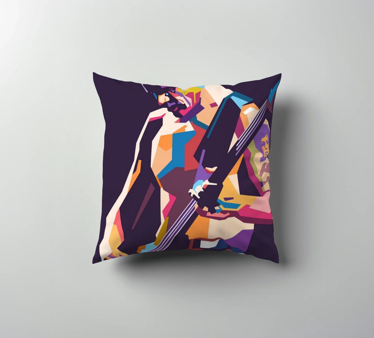 Flea RHCP pop art style cuscino da Hantamrata