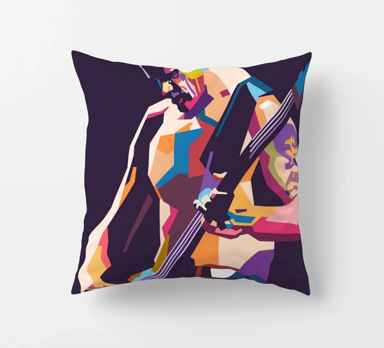 Flea RHCP pop art style cuscino da Hantamrata