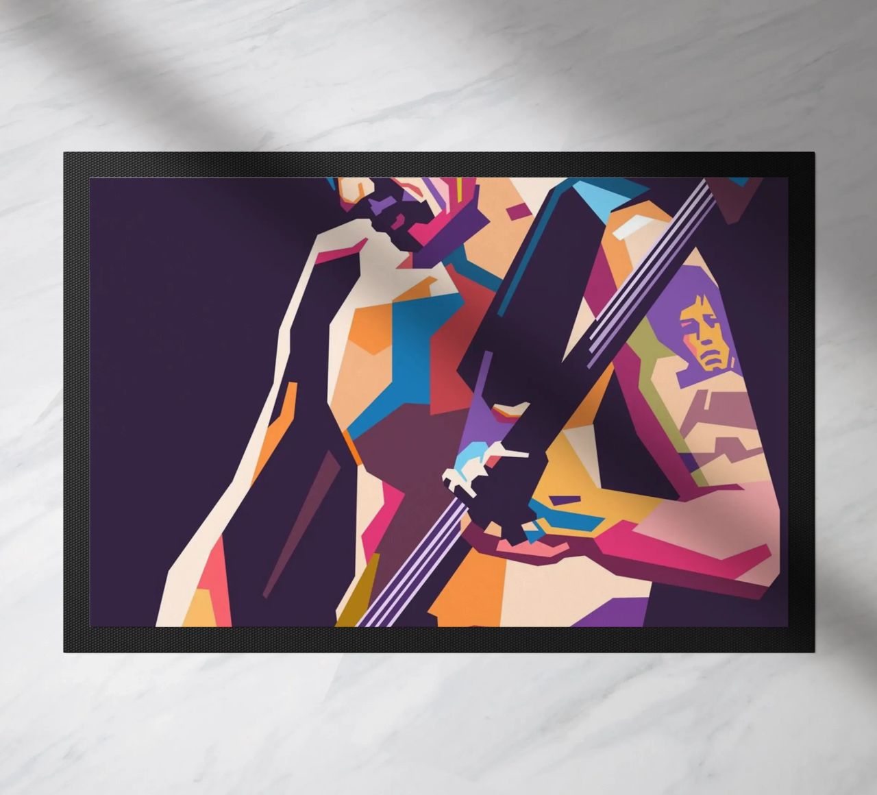 Flea RHCP pop art style zerbino da Hantamrata