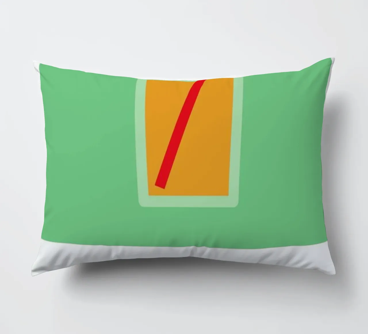 „The Food Alphabet“ - J like Juice cuscino da BLAEK Design Studio